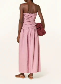 Off-Shoulder-Kleid SACHA aus Leinen