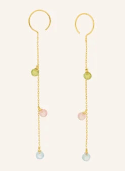 Ohrhänger SWEET GEMS aus 14 Karat Gelbgold