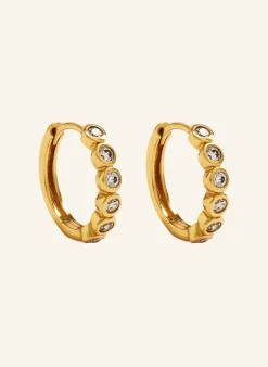 Ohrringe BEZEL MEDI by GLAMBOU
