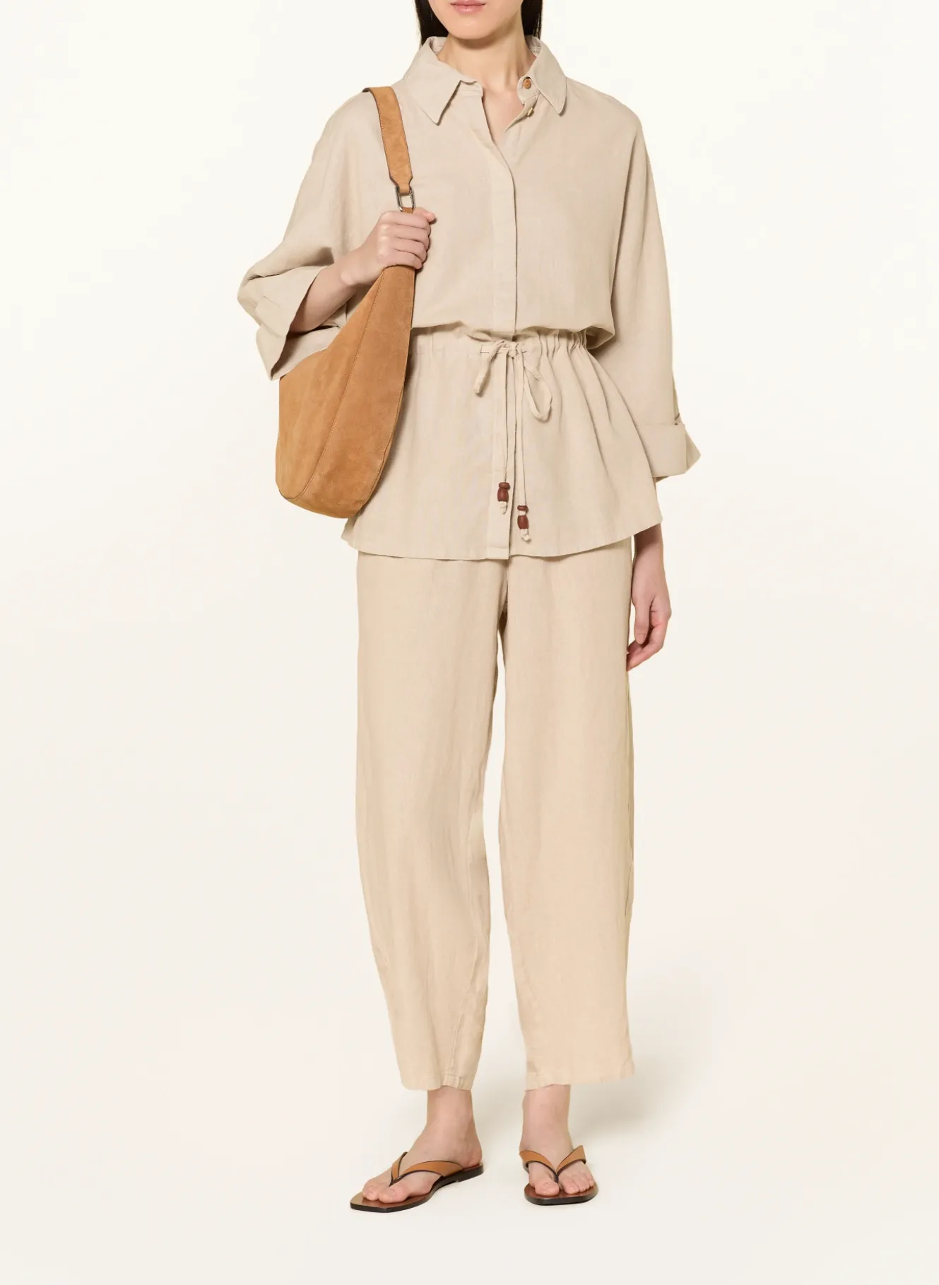Overjacket mit Leinen
