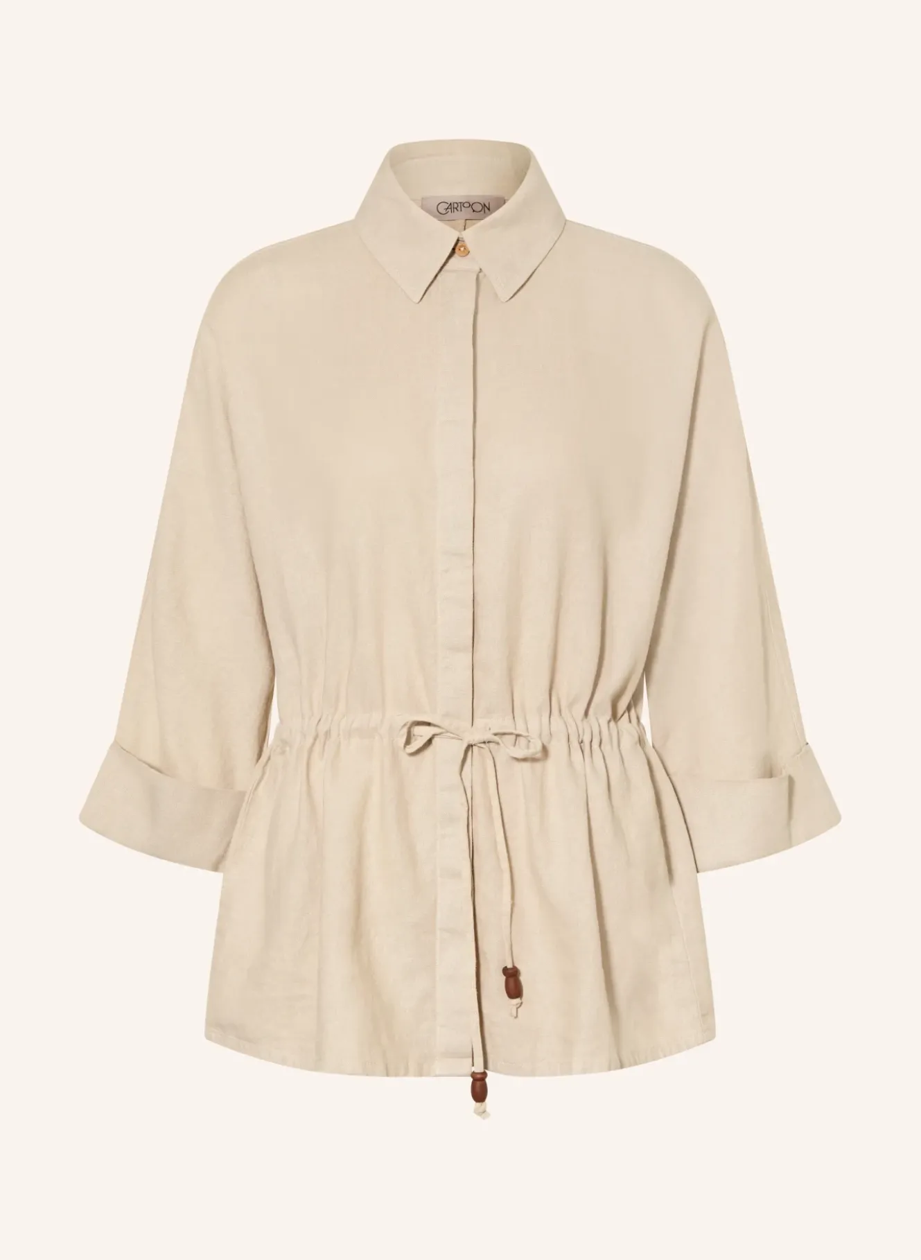 Overjacket mit Leinen