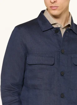 Overshirt aus Leinen
