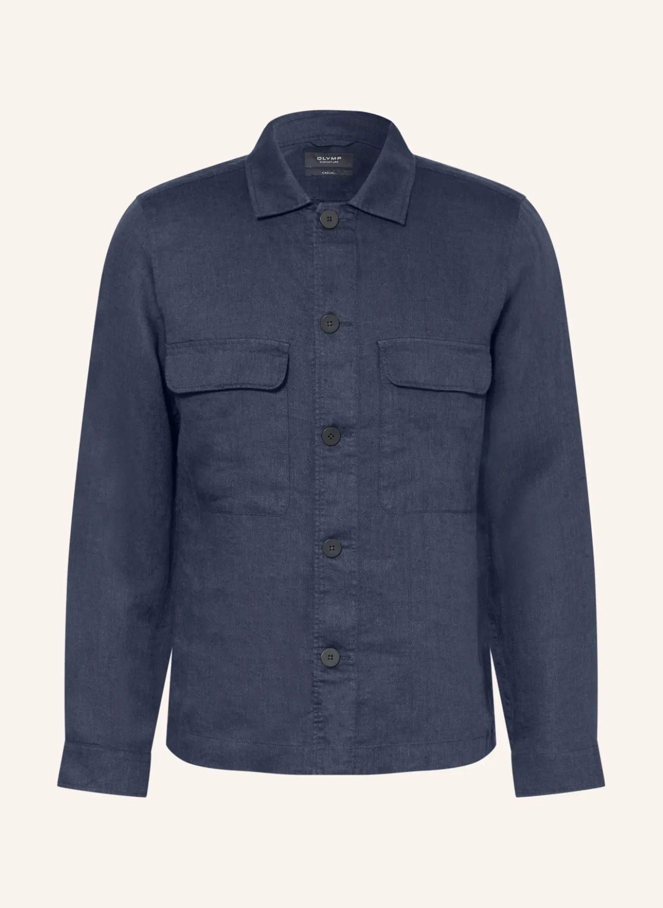 Overshirt aus Leinen