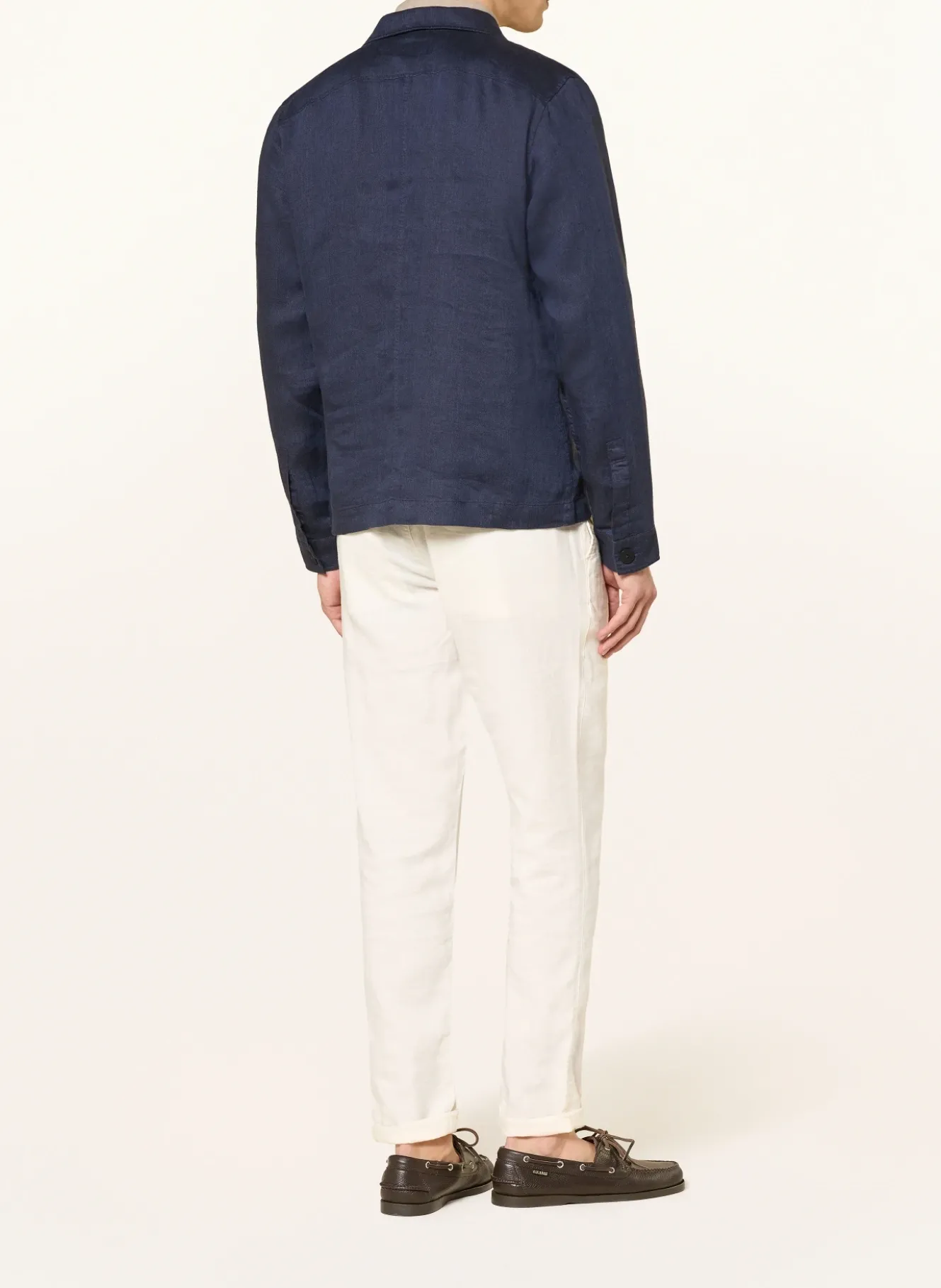 Overshirt aus Leinen