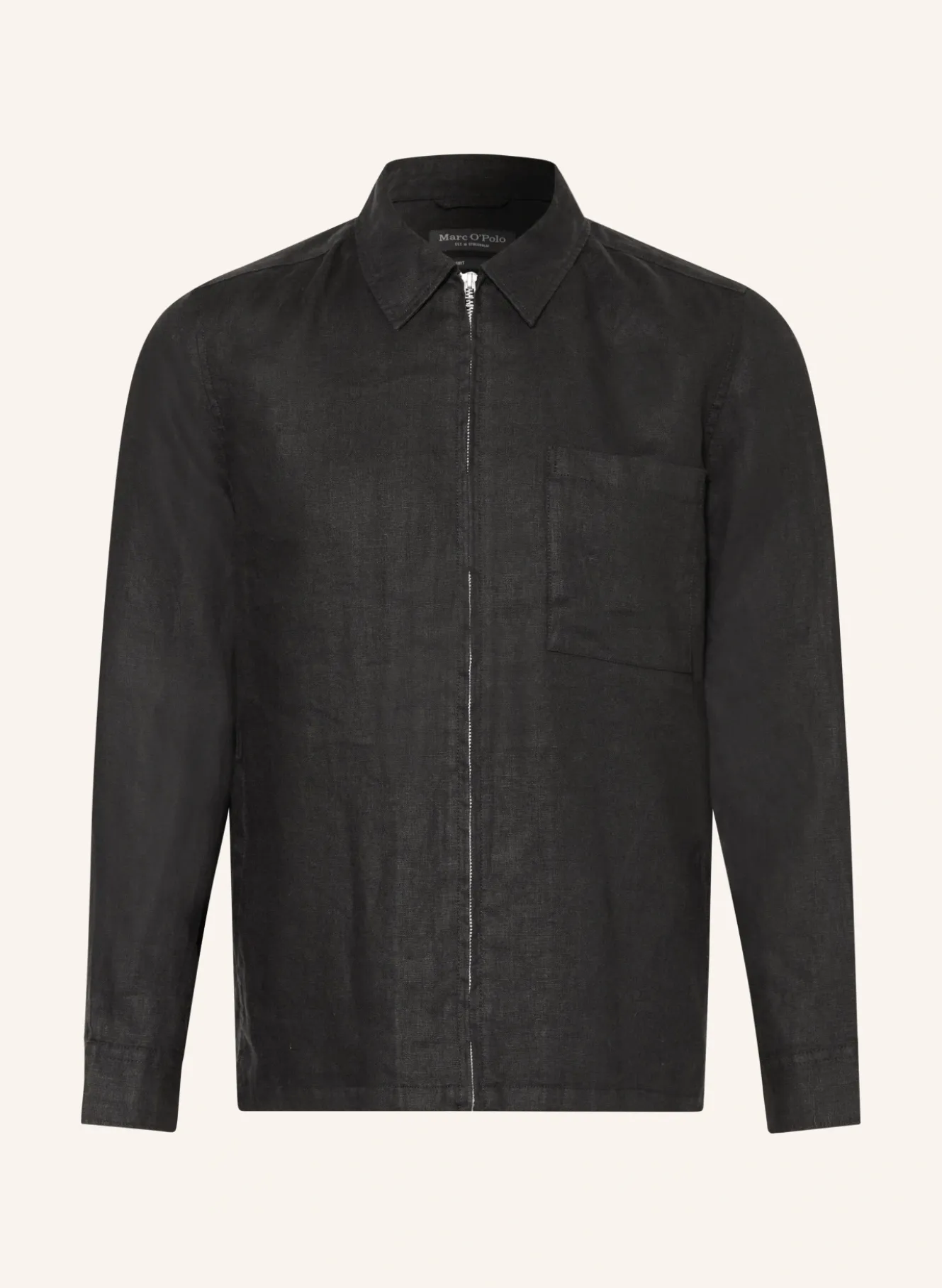 Overshirt aus Leinen