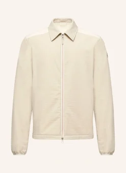 Overshirt im Materialmix