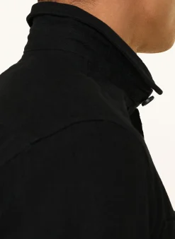 Overshirt mit Leinen