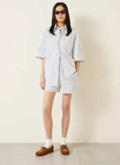 Oversized-Hemdbluse