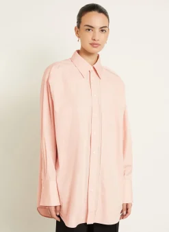 Oversized-Hemdbluse