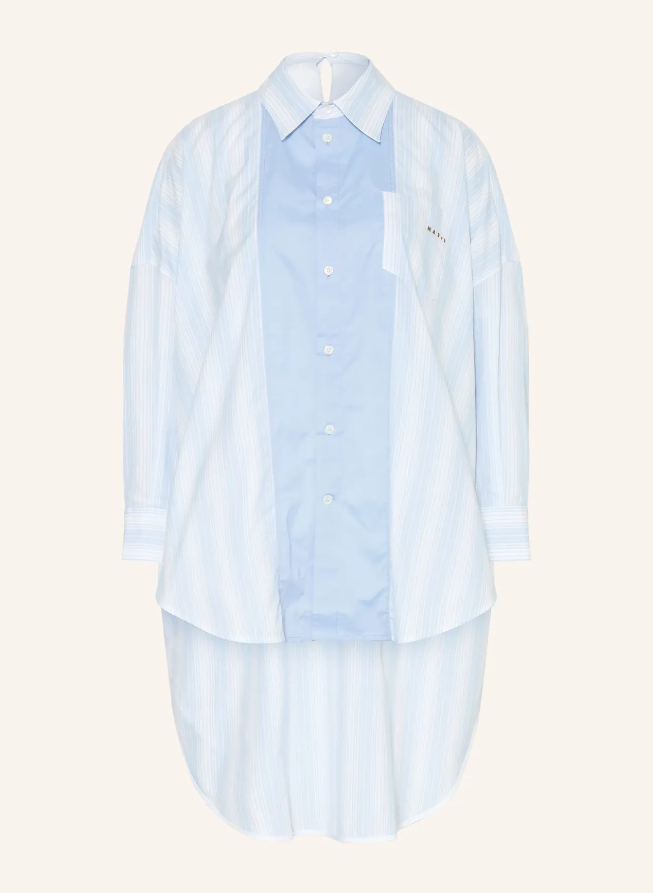 Oversized-Hemdbluse