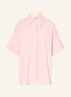 Oversized-Jeansbluse