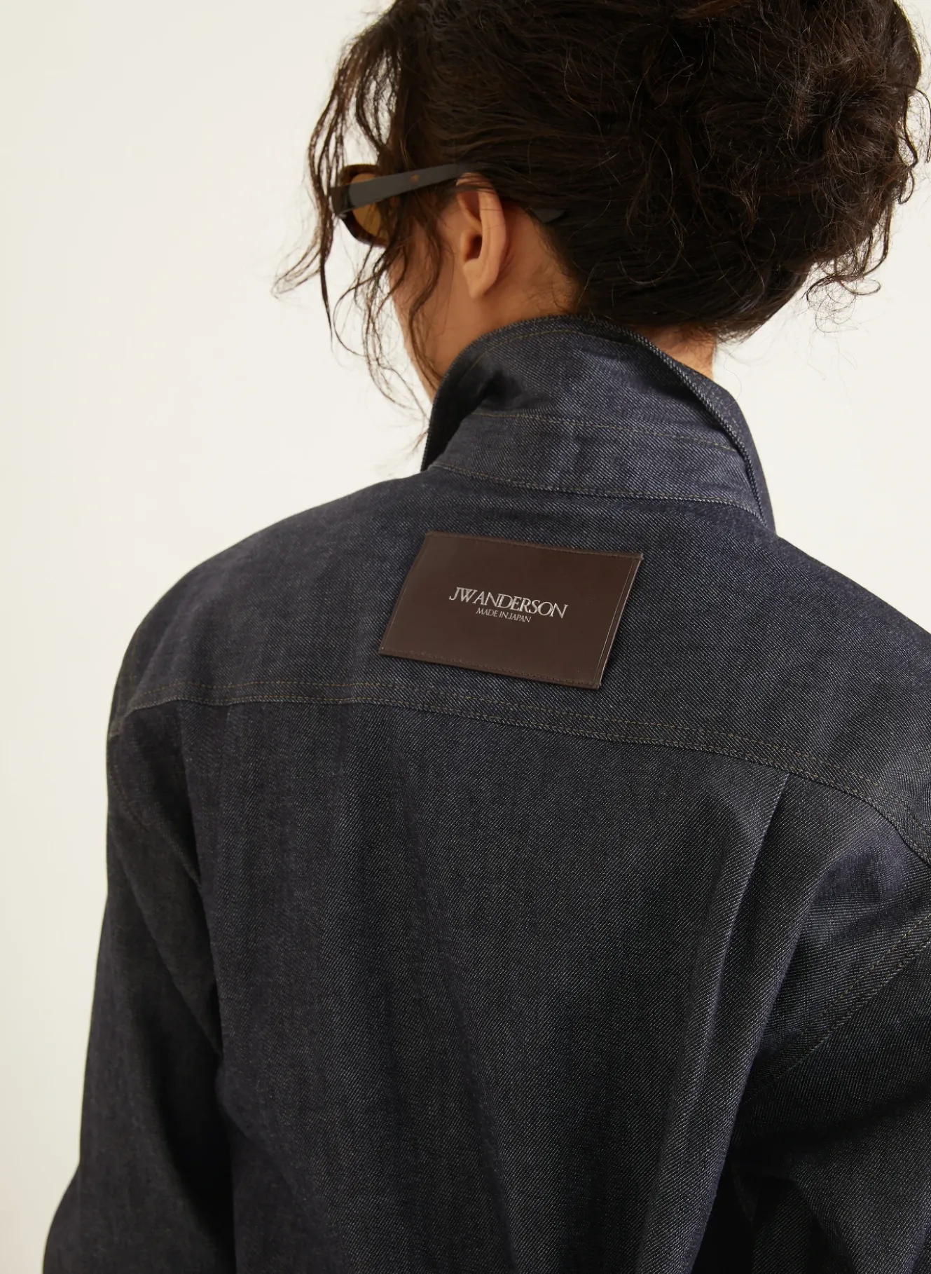 Oversized-Jeansbluse