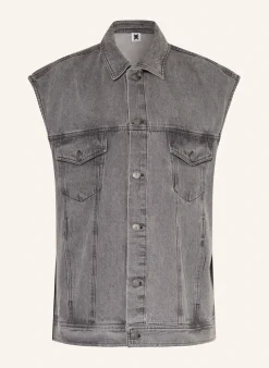 Oversized-Jeansweste