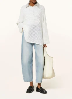 Oversized-Pullover mit Cashmere