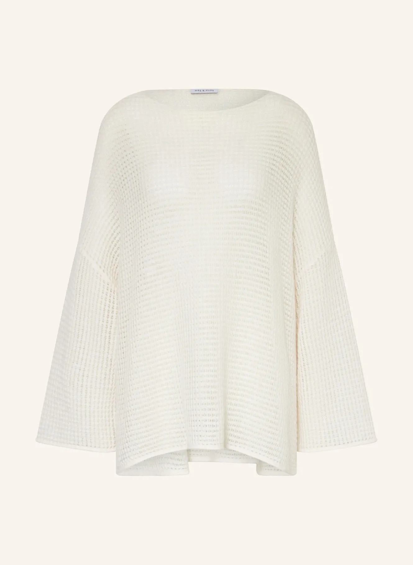 Oversized-Pullover mit Cashmere