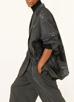 Oversized-Sakko Regular Fit