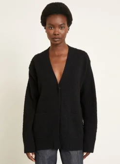 Oversized-Strickjacke