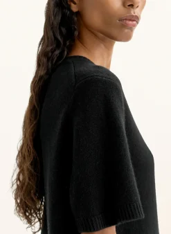 Oversized-Strickshirt aus Cashmere