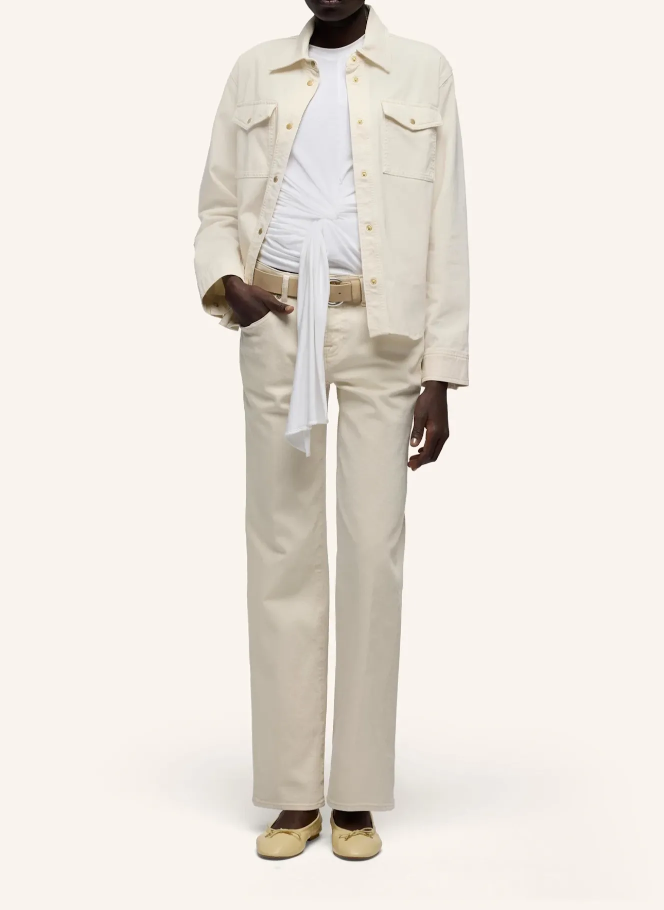 Pants CALIE STRAIGHT Straight Fit