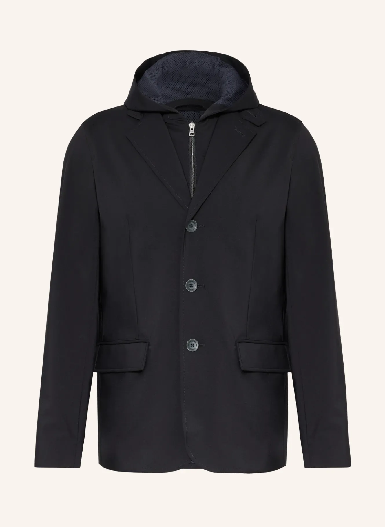 Parka mit herausnehmbarer Blende