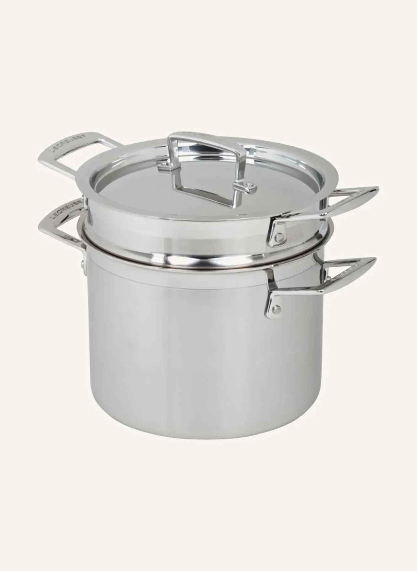 Pastatopf 3-ply mit Einsatz