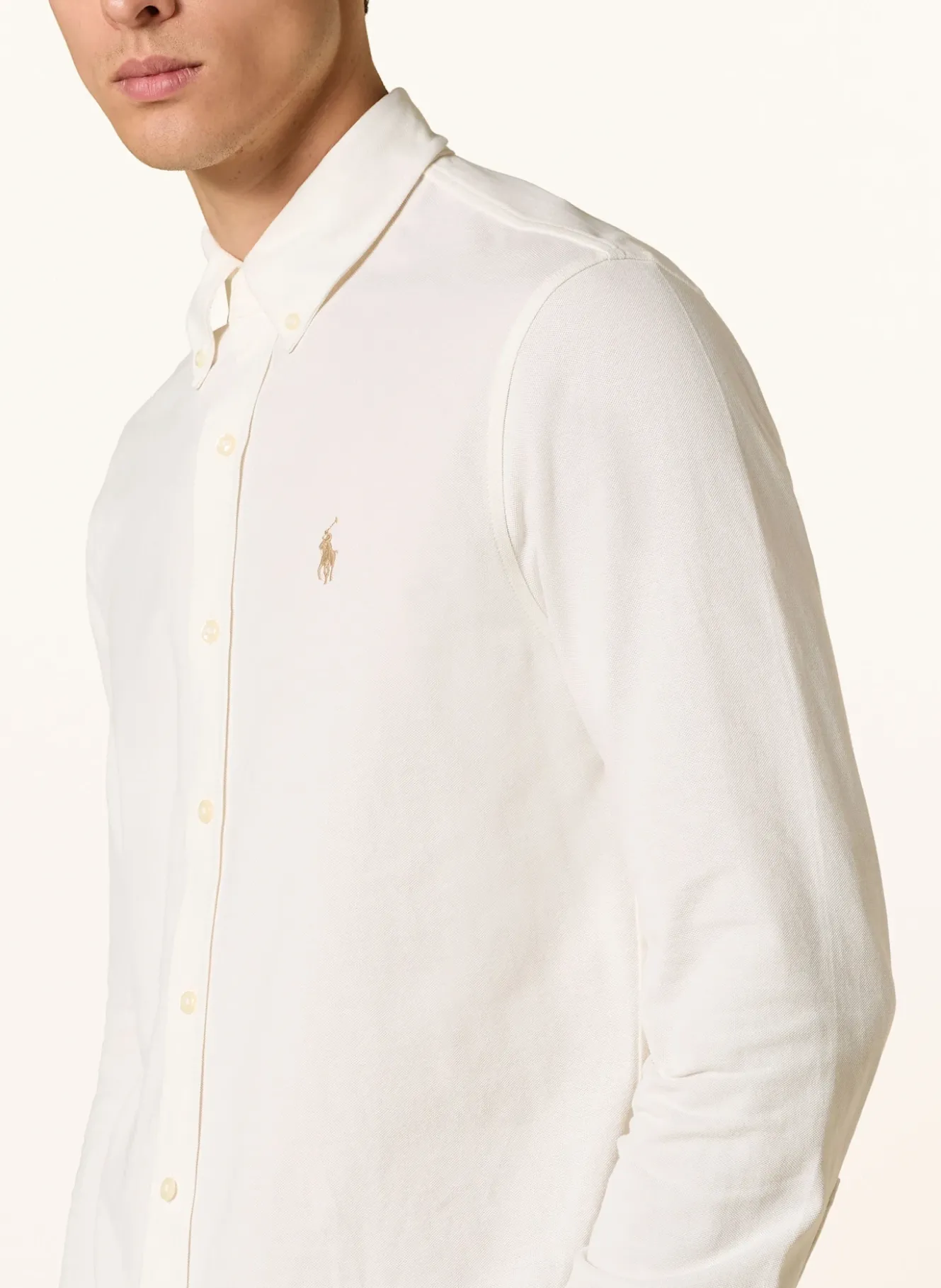 Piqué-Hemd Custom Fit