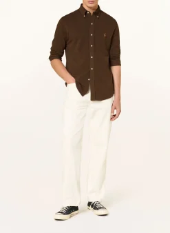 Piqué-Hemd Custom Fit