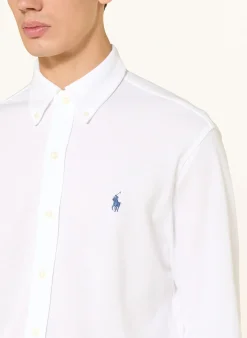 Piqué-Hemd Custom Fit