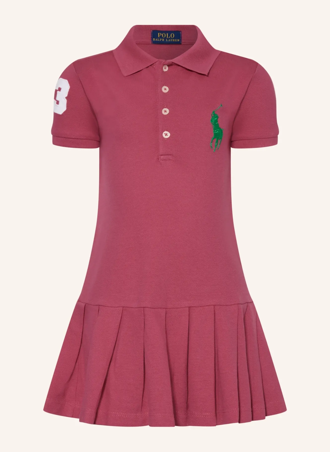 Piqué-Polokleid