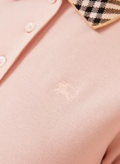 Piqué-Polokleid