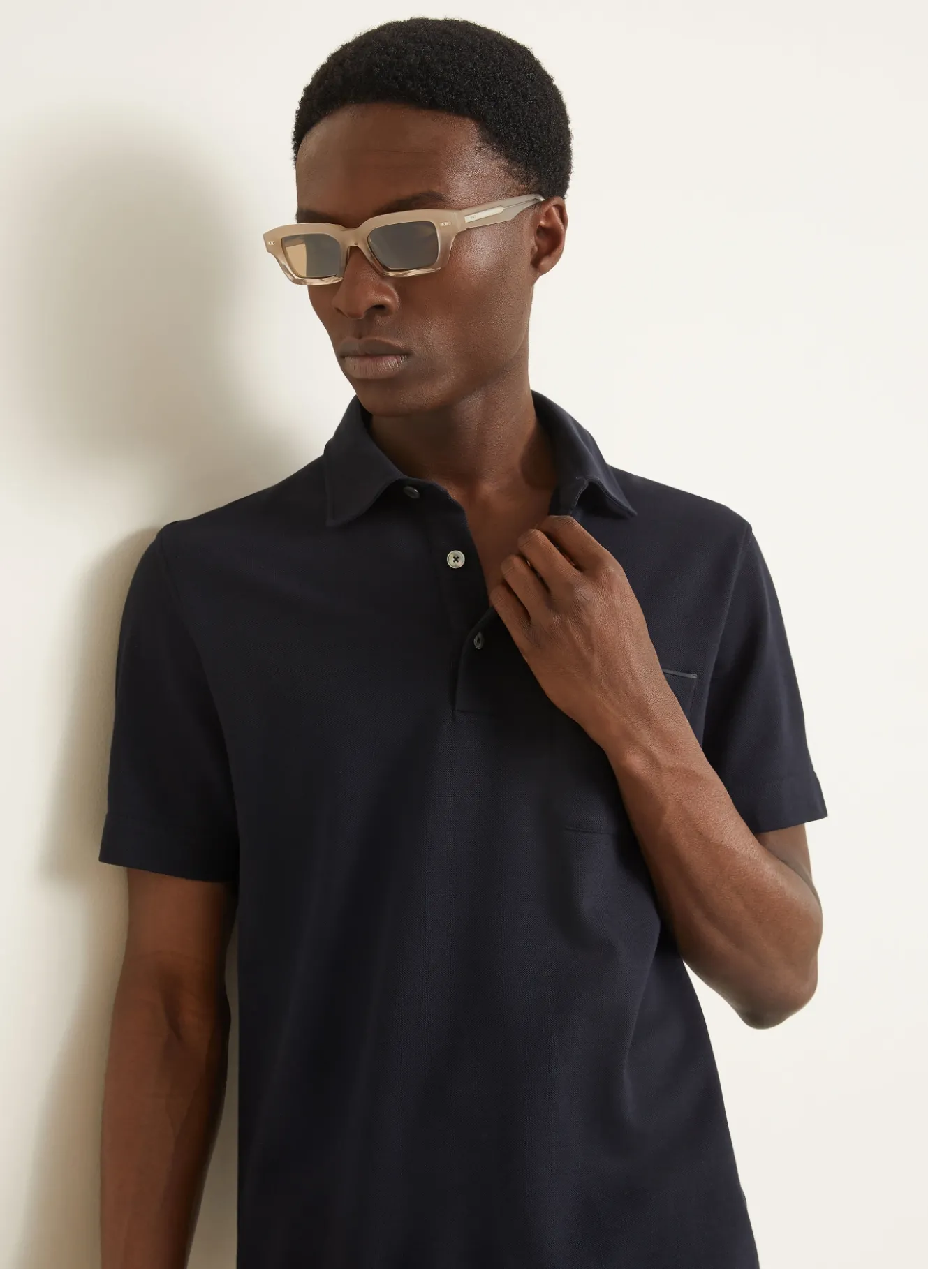 Piqué-Poloshirt