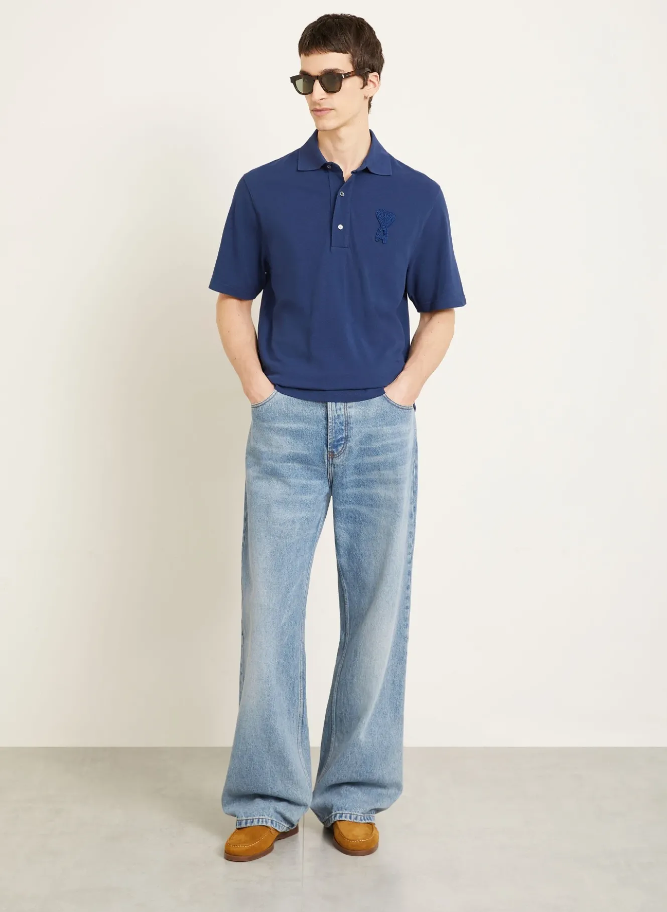 Piqué-Poloshirt
