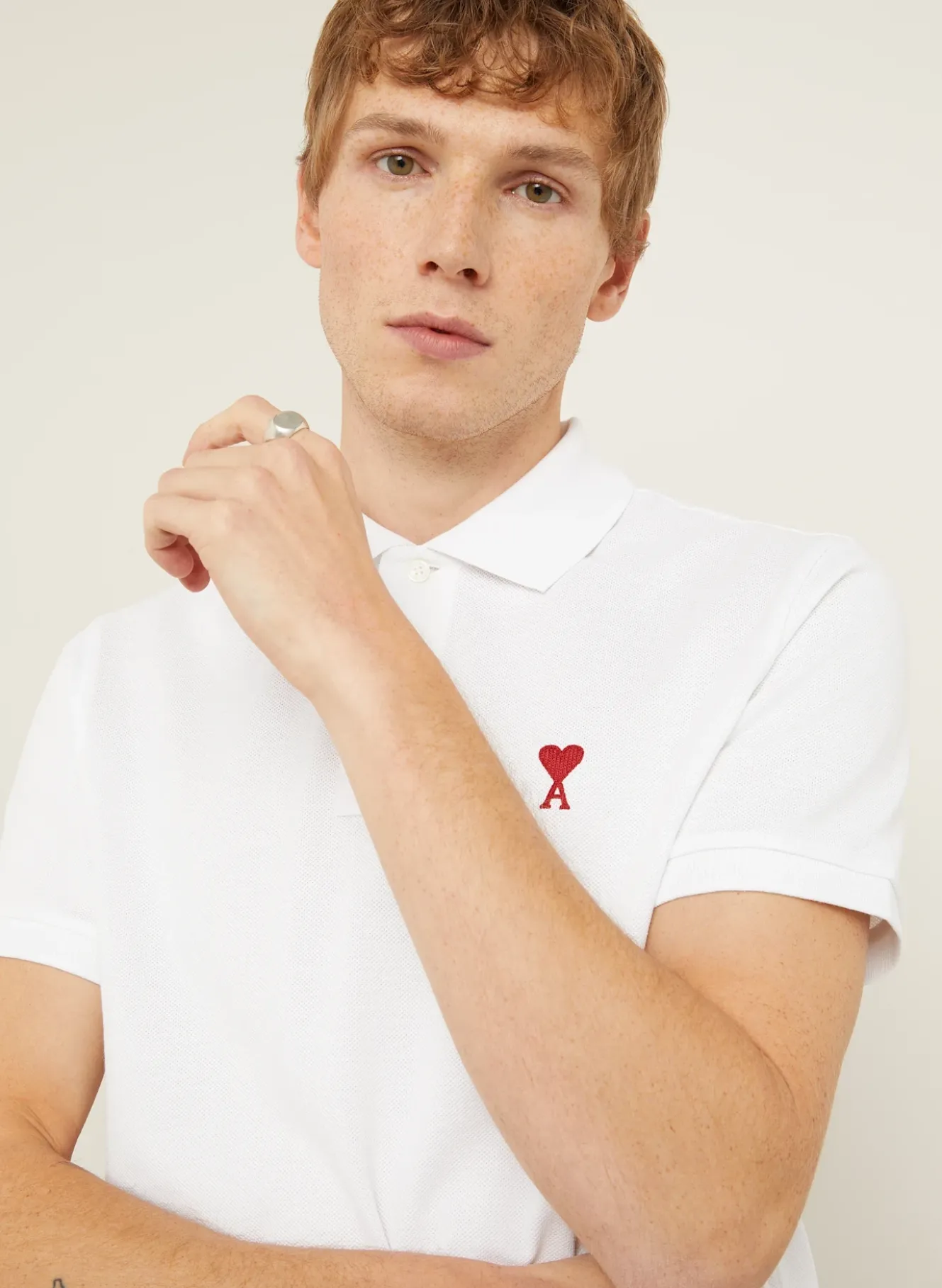 Piqué-Poloshirt