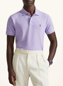 Piqué-Poloshirt Custom Slim Fit