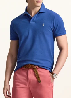 Piqué-Poloshirt Custom Slim Fit