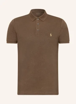 Piqué-Poloshirt Custom Slim Fit