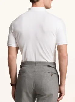 Piqué-Poloshirt Custom Slim Fit