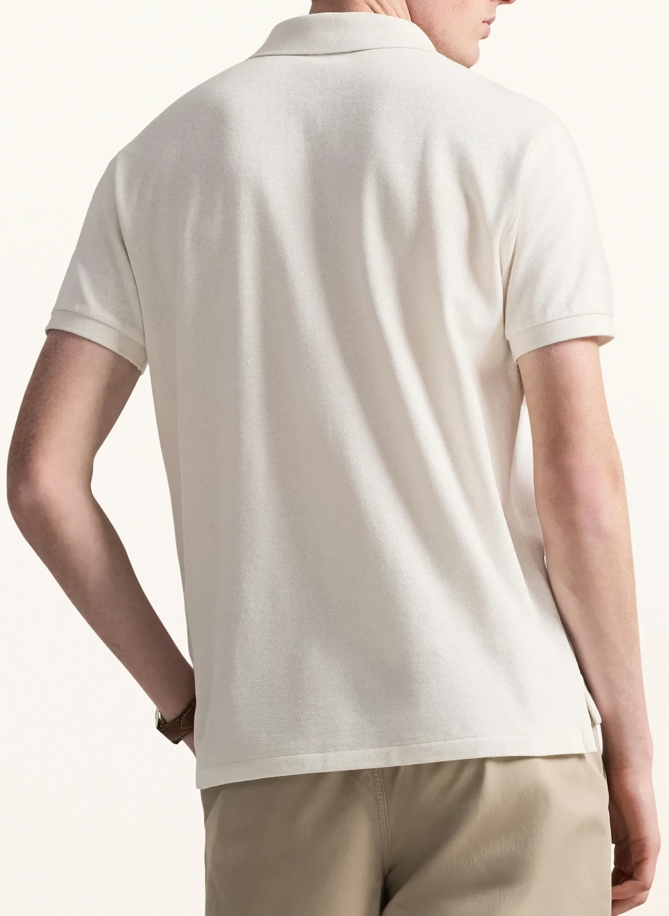 Piqué-Poloshirt Custom Slim Fit