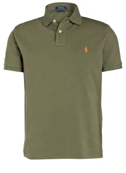 Piqué-Poloshirt Custom Slim Fit