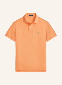 Piqué-Poloshirt Custom Slim Fit