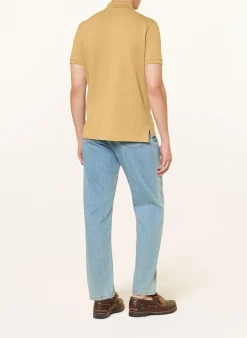 Piqué-Poloshirt Custom Slim Fit