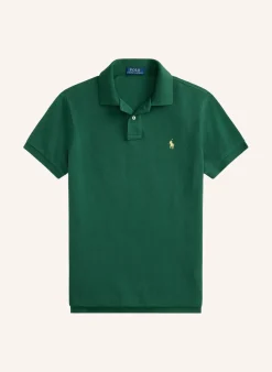 Piqué-Poloshirt Custom Slim Fit