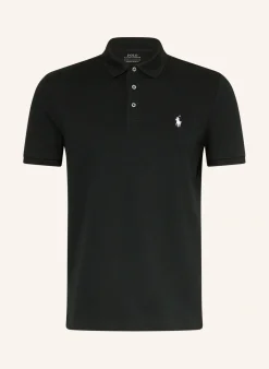Piqué-Poloshirt Custom Slim Fit
