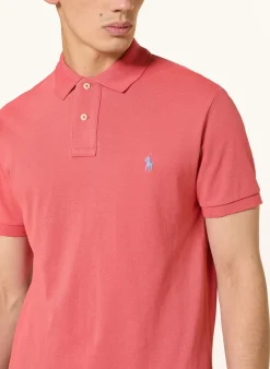 Piqué-Poloshirt Custom Slim Fit