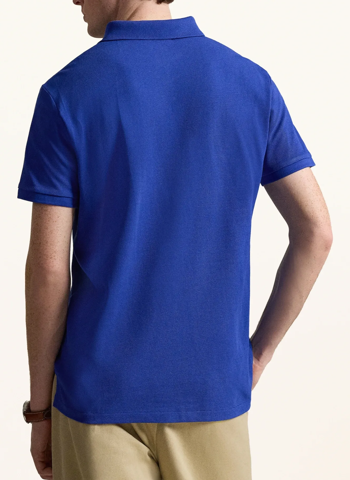 Piqué-Poloshirt Custom Slim Fit