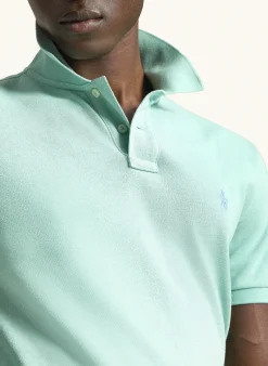 Piqué-Poloshirt Custom Slim Fit