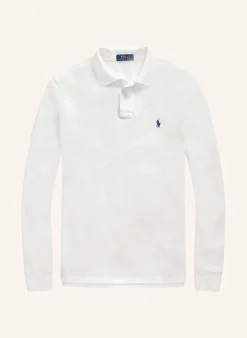 Piqué-Poloshirt Custom Slim Fit