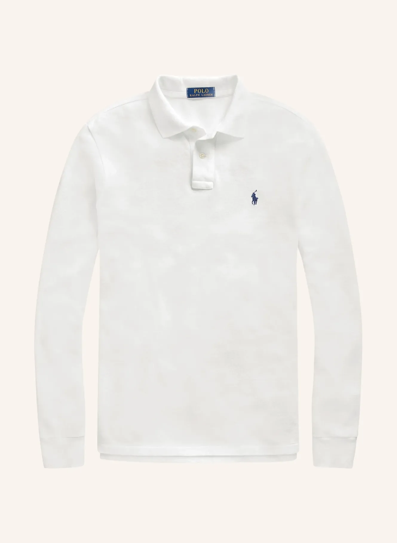 Piqué-Poloshirt Custom Slim Fit