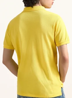 Piqué-Poloshirt Custom Slim Fit