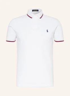Piqué-Poloshirt Custom Slim Fit